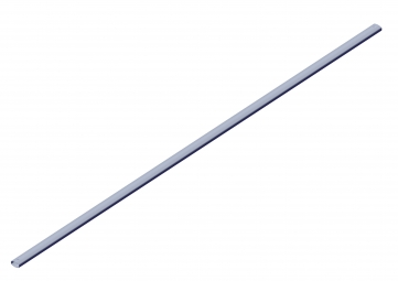 Armrohr, oberes Rohr für Abroll-Planenarm mit je 280 cm Länge