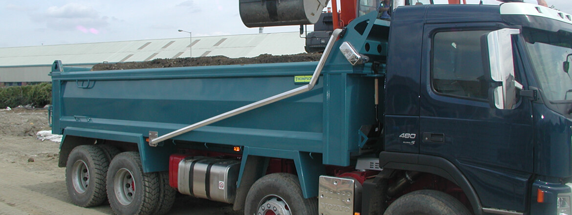 Tipper sheeting system for Rear Tippers up to 7 Meters